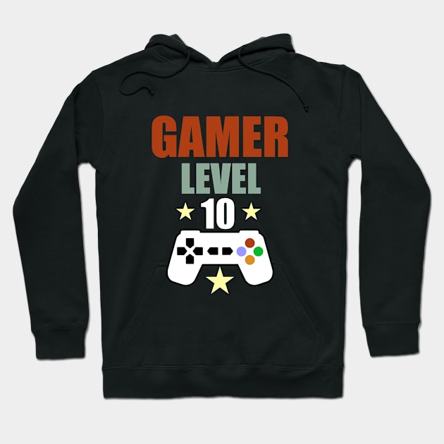 Level 10 Games art Hoodie by cypryanus